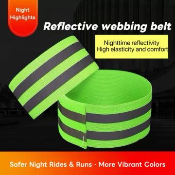 Lightweight High-Visibility Elastic Wristband