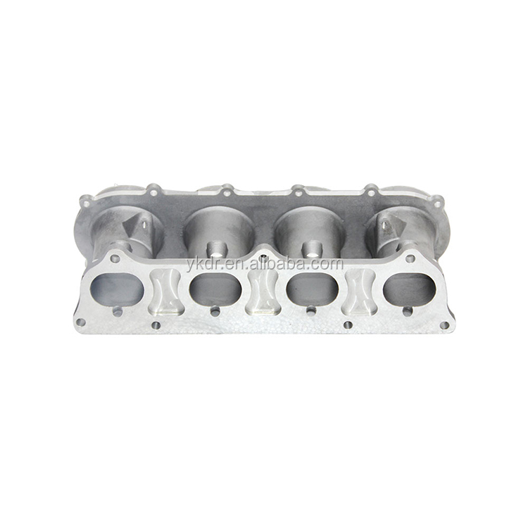 China aluminum foundry supply OEM performance intake manifold and oil pan as drawing or sample