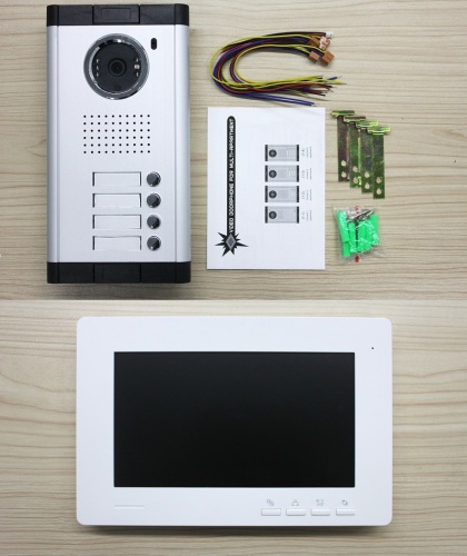 Color Wired Video Home Intercom Systems