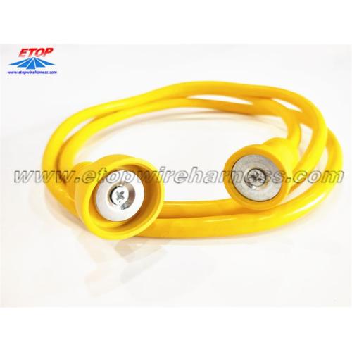 Литой кабель с желтым магнитом