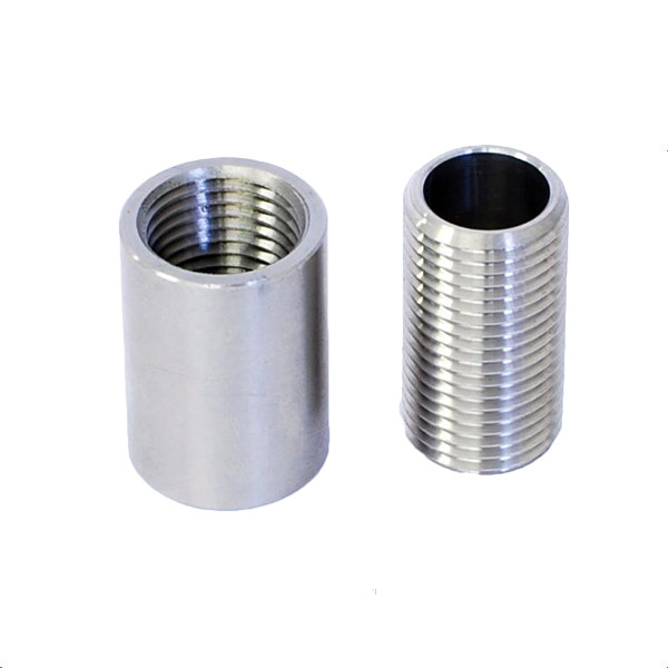 Custom Silver Cylinder Round M8 Aluminum Nut Spacers