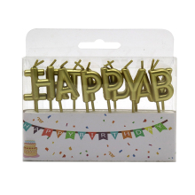 Letter birthday smokeless party candle