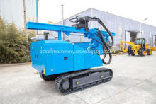 High Speed Solar Hydraulic Hammer Automated Pile Driver