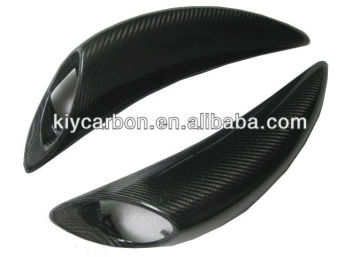 Carbon motorcycle parts heat shield light cover