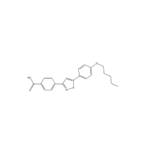 Ácido 4- (5- (4- (pentiloxi) fenil) isoxazol-3-il) benzóico para Micafungina Cas 179162-55-1