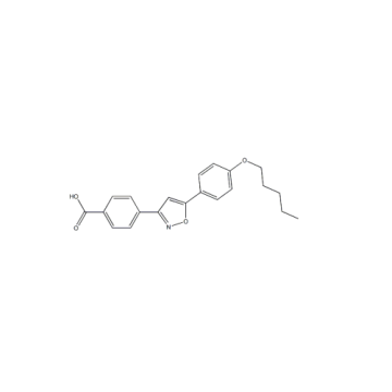 4 - (5- (4 - (Pentyloxy) phenyl) Isoxazol-3-yl) Axit benzoic cho Micafungin Cas 179162-55-1