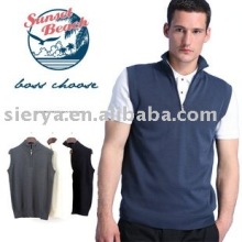 men's cotton sweater vest