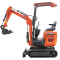 Rhinoceros 1ton mini excavator XN12-8 with Japanese Kubota three cylinder engine