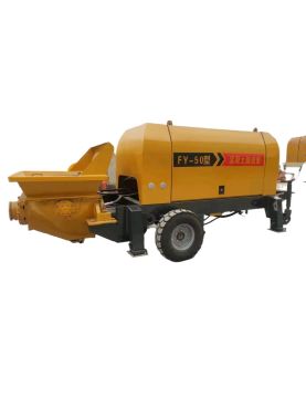 Portable Mini Cement Concrete Pump for Concrete Delivery