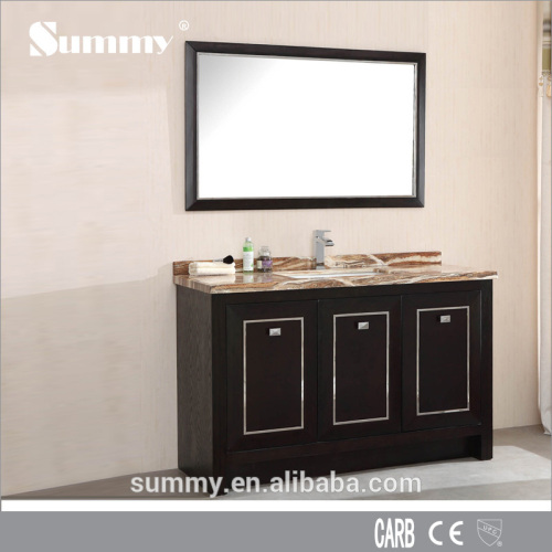 SV-15388 Solid oak wood bathroom vanity cabinet /bathroom furniture