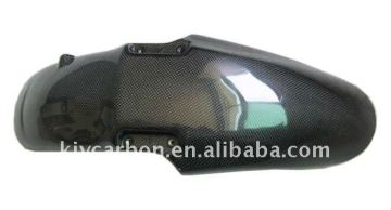 Carbon fiber motorcycle front fender