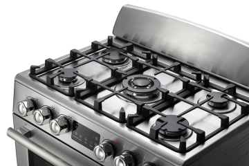 5 burners Free Standing Range Cooker