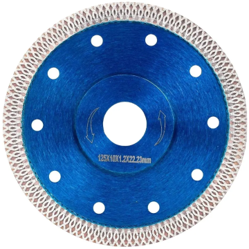 Good quality 5 inch Super Thin Diamond Porcelain Saw Blade Ceramic Cutting Disc for Cutting Ceramic or Porcelain Tiles