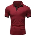 Polo-chemise pour hommes en option multicolore