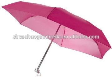 6panels portable mini folding promotion umbrella