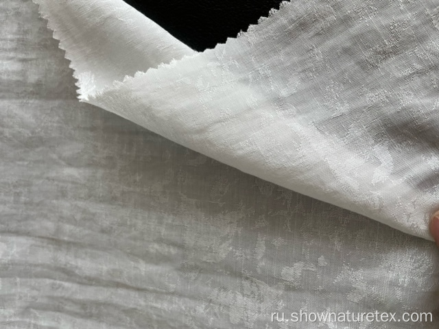 Viscose Rayon Jacquard Silk Like Fabric for Lady&#39;s Press Fabric