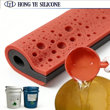 High Rebound Perforated Silicone Foam Board for Custom