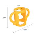 مقبض زجاجة السيليكون بالجملة لزجاجات الأطفال القياسية