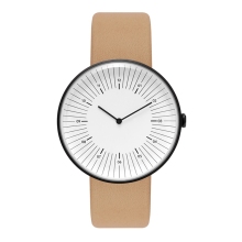 Vegetable Tanned Leather Watch Swiss Ronda Movement Watch