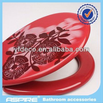 toilet soft close seat cover