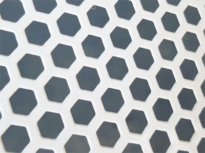 colorful square hole punching screen perforated metal screen for decoration