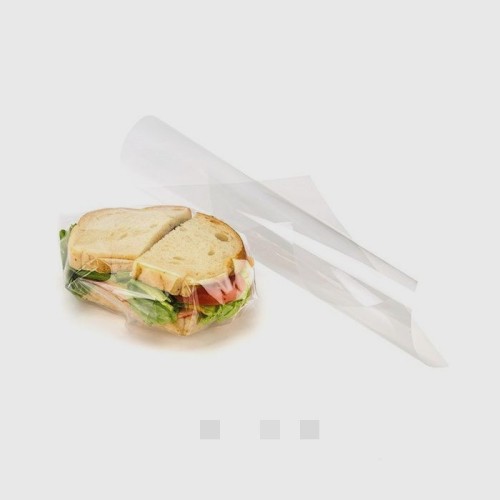 Bolsa de comida para pan con envolturas de cristal