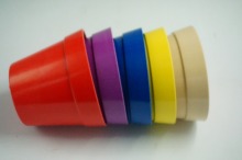 enviromental friendly bamboo fiber flower pot seeding pot