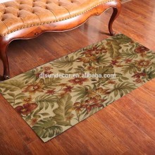 Hot sale anti slip comfortable wool pile door mats