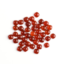 Nature Red Onyx Square Cabochon Wholesale Loose Gemstone