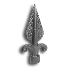Forged Spearhead Wrought Iron Fence Decorative Fittings
