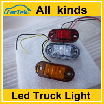 truck 12v/24v led side marker lamp