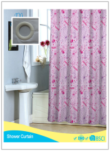 kids frozen Fashion Shower Curtain 100%Poly Waterproof hookless Shower Curtain