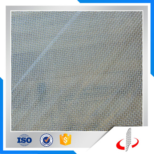 Black Wire Stainless Steel Crimped Wire Mesh