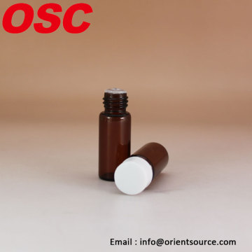 Dropper bottle glass perfume borosilicate amber glass vials