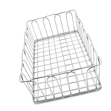 Kitchen Stainless Steel Metal Wire Dish Drainer Rack