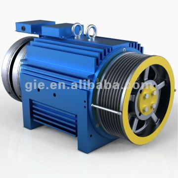 GIE Gearless Traction Machine/Gearless Elevator Motor (lift motor)
