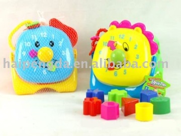 plastic educational bricks toy