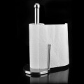 Minimalist Chrome Stand Up Kitchen Paper Towel Holder