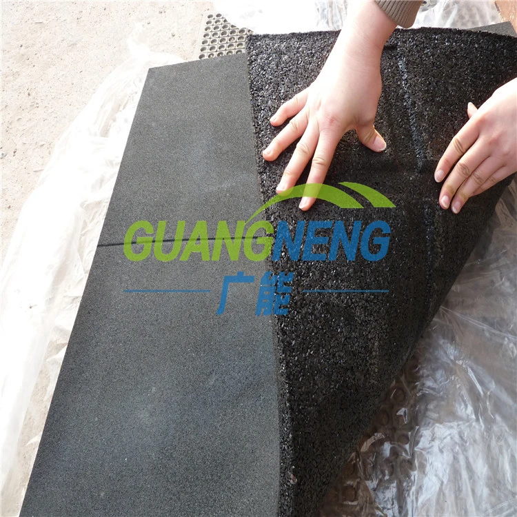 SBR /NR Rubber Granules Anti-Vibration Washing Machine Mat