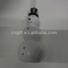 lovely decorative polyresin handicrafts christmas snowman decor