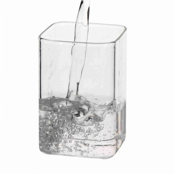 Single Wall Square Glass Mugs