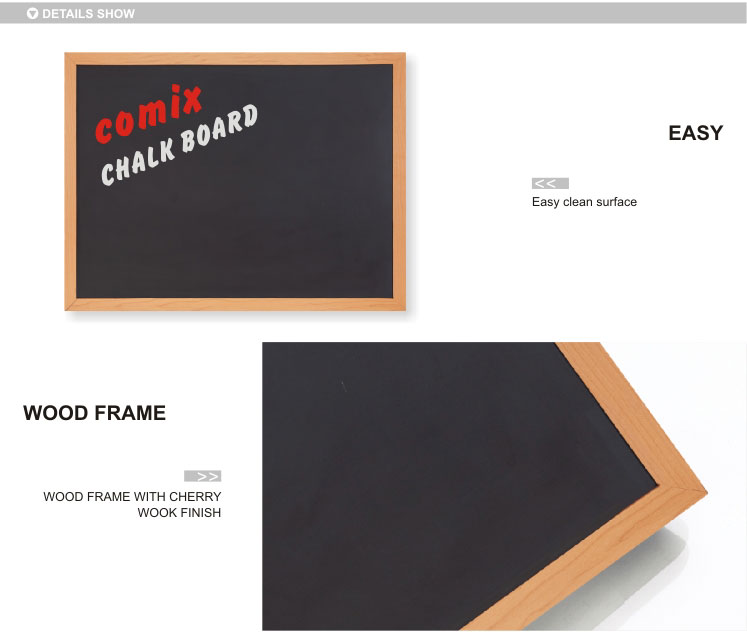 Factory Direct Price Easy to clean 34inch Chalk Board