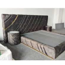 Customized Contemporary Luxury King Size Beds and Headboards Factory