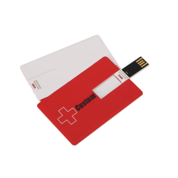 Plastic Usb business card usb flash drive