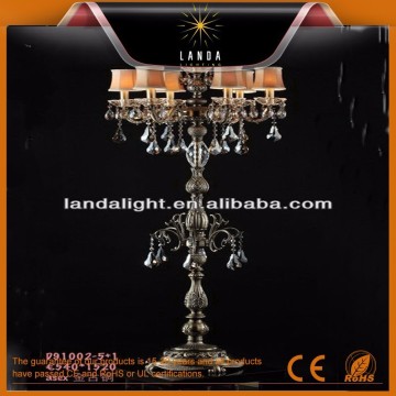 Crystal Floor Standing Chandelier Lamp