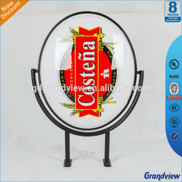 Outdoor Round Rotating Light Box Sign