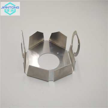 laser cutting aluminum heatsink with bending and punching