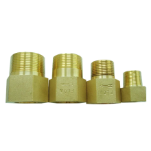 High Precision Forged Pipe Adapter Quick Connector Brass Air Pipe Fitting Brass Bushing Fitting Pipe Fitting