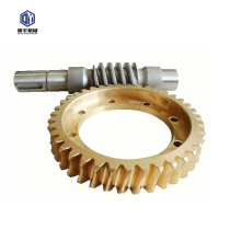 Brass Worm Gears and Shafts for Transmission Drives