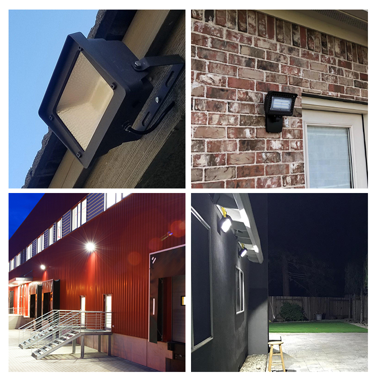 DLC ETL listed Dusk to dawn sensor 15W-200W led flood light